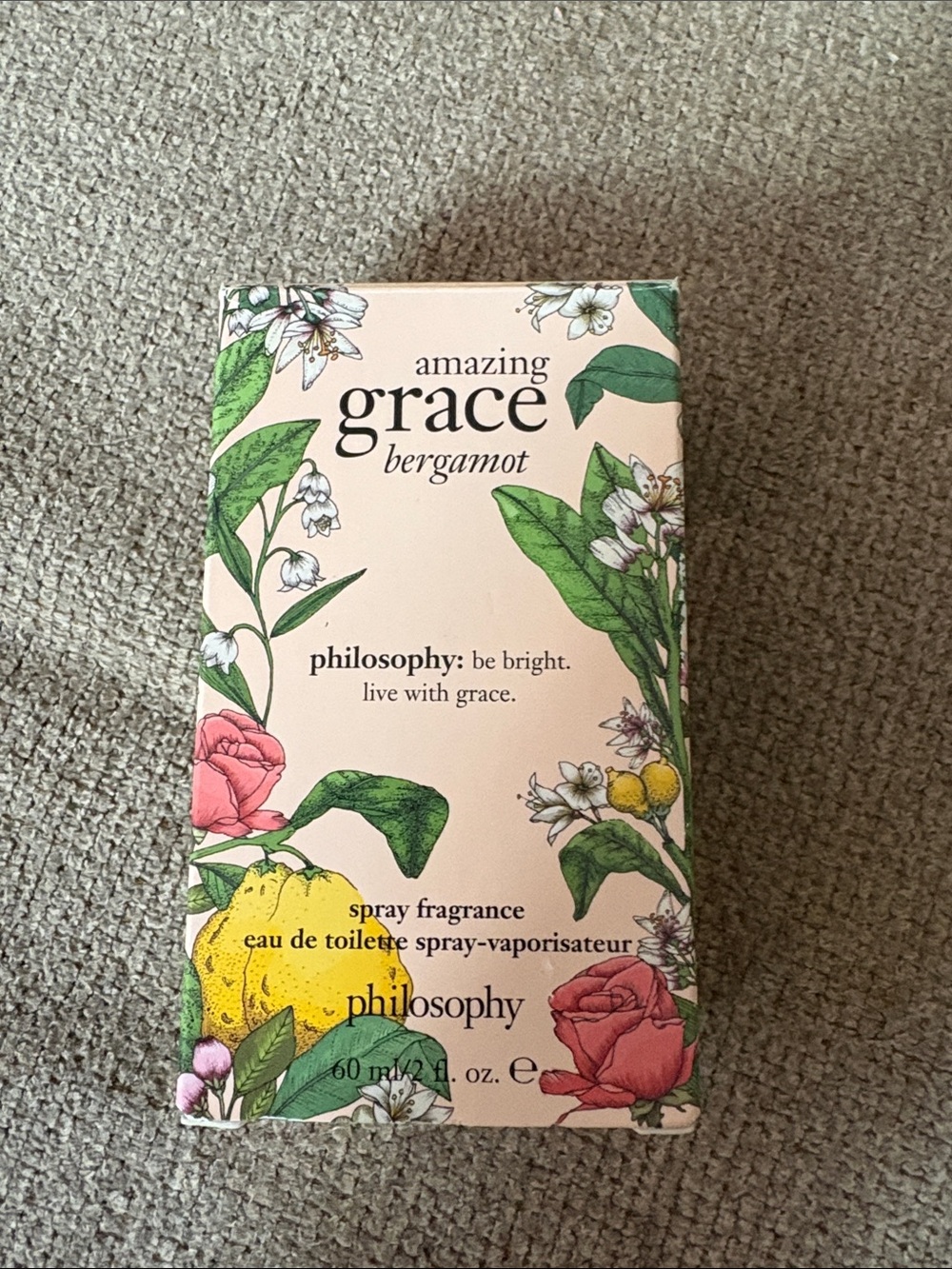 🕷️ PHILOSOPHY AMAZING GRACE Bergamot New